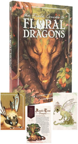 THE FIELD GUIDE TO FLORAL DRAGONS HC