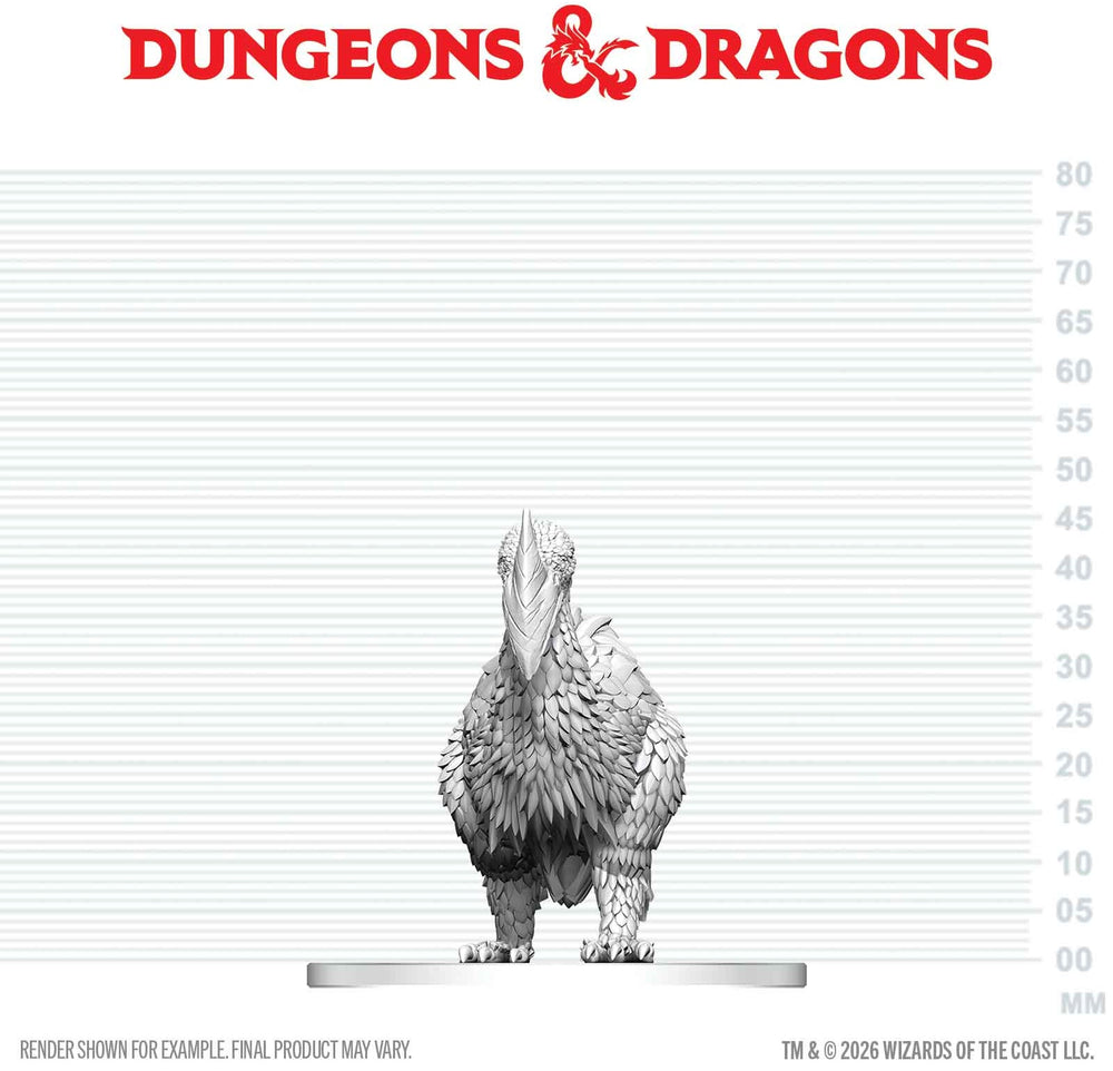 DND UNPAINTED MINIS WV29 AXE BEAK