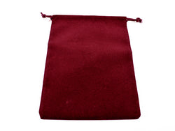 SUEDECLOTH DICE BAG - SMALL