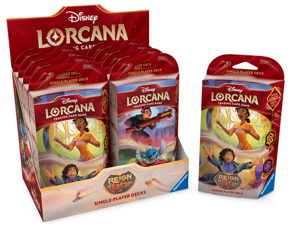 DISNEY LORCANA REIGN OF JAFAR STARTER DECK
