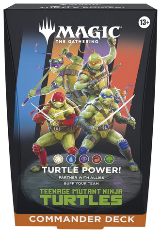 Teenage Mutant Ninja Turtles - Commander Deck - Turtle Power (PREORDER)