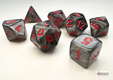 CHESSEX 7-DIE SET *Velvet* MINI