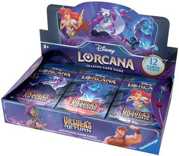 DISNEY LORCANA URSULA'S RETURN BOOSTER BOX DISPLAY