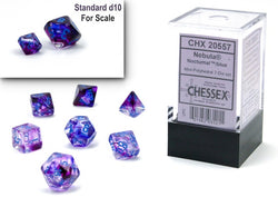 CHESSEX 7-DIE SET *Nebula* MINI