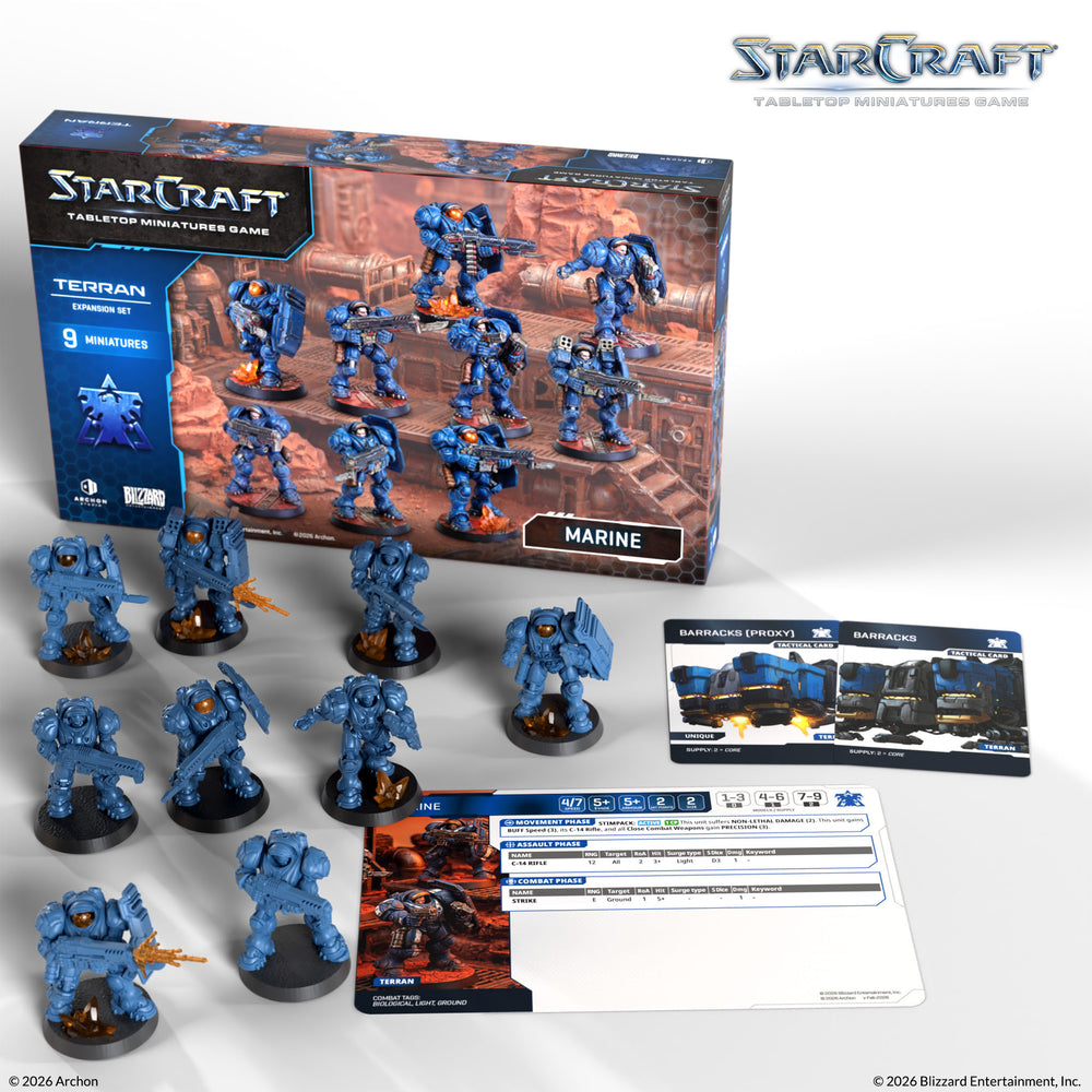 Starcraft: The Miniatures Game - Terran - Marine