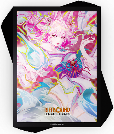 RIFTBOUND LEAGUE OF LEGENDS TCG SPIRITFORGED ART SLEEVES 100ct