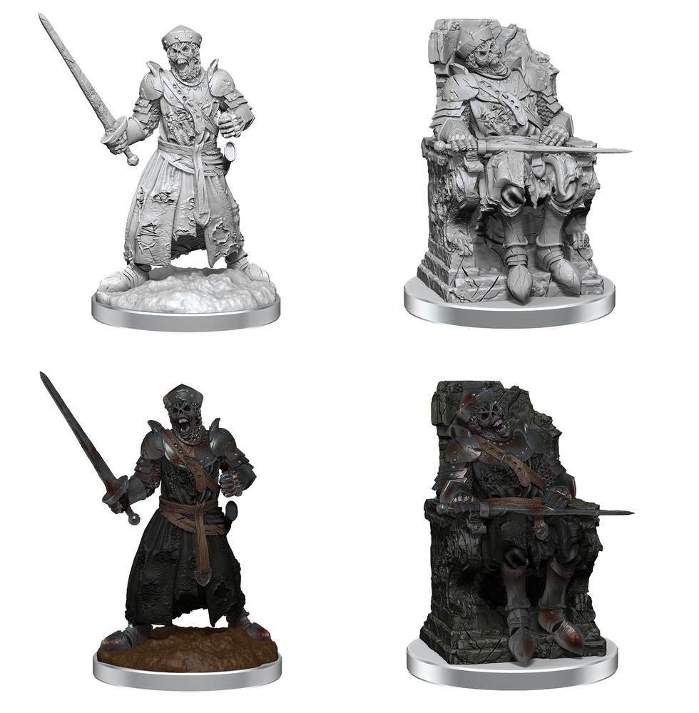 WIZKIDS UNPAINTED MINIS WV19 DEAD WARLORD