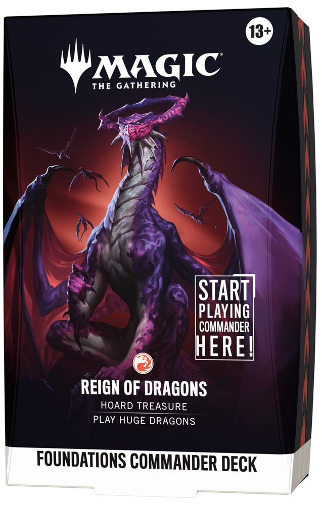 Foundations: Commander - Commander Deck - Reign of Dragons