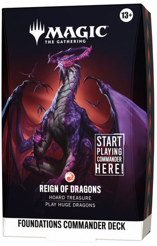 Foundations: Commander - Commander Deck - Reign of Dragons