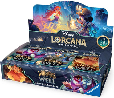 DISNEY LORCANA SET 10 WHISPERS IN THE WELL BOOSTER BOX