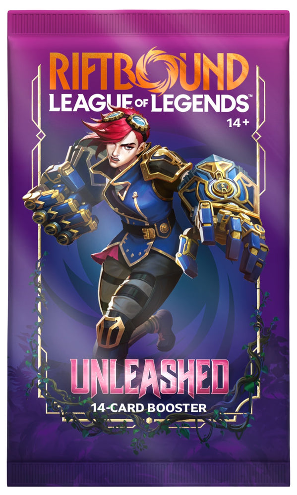 RIFTBOUND - LEAGUE OF LEGENDS TCG - UNLEASHED BOOSTER PACK