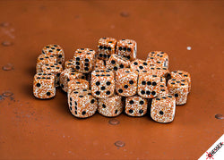 Chessex 12mm D6 Dice Block (36 Dice) *Speckled*