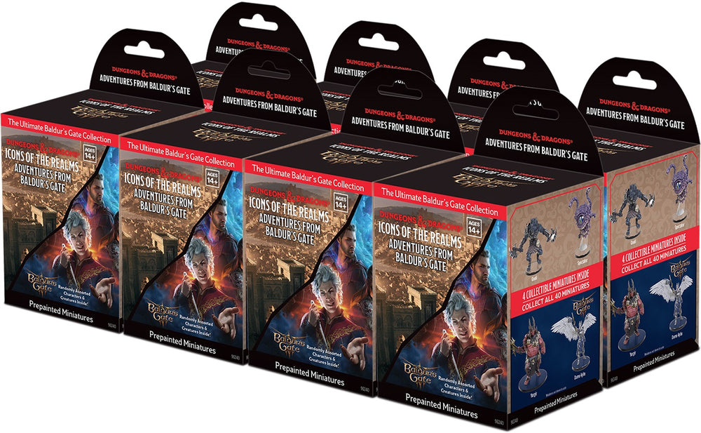 DND ICONS ADVENTURES FROM BALDUR'S GATE BOOSTER