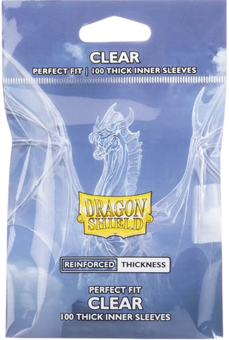 Dragon Shield Perfect Fit Sleeves - THICK Clear (100ct)