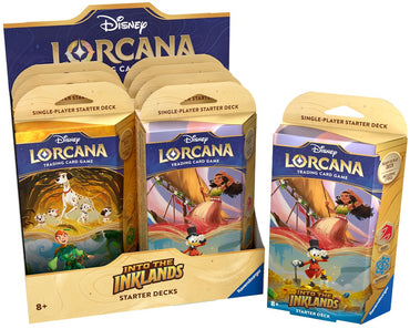 DISNEY LORCANA INTO THE INKLANDS STARTER DECK