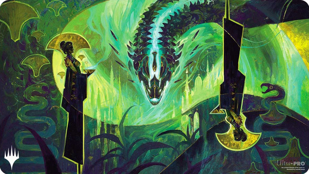 UP PLAYMAT MTG DRAGONSTORM