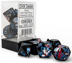 CHESSEX 7-DIE SET *BRUSH*