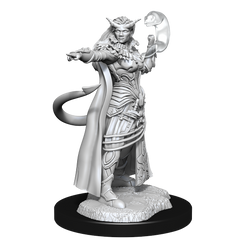 DND UNPAINTED MINIS WV15 TIEFLING SORCERER FEMALE