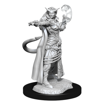 DND UNPAINTED MINIS WV15 TIEFLING SORCERER FEMALE