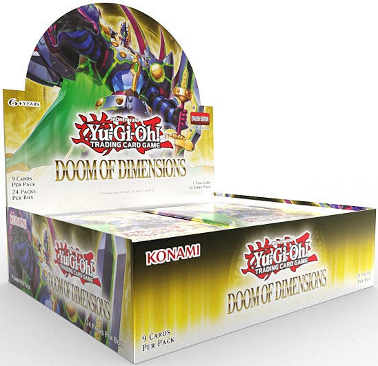 YGO DOOM OF DIMENSIONS BOOSTER BOX (1st Edition)