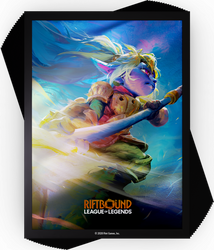 RIFTBOUND LEAGUE OF LEGENDS TCG UNLEASHED ART SLEEVES 100ct