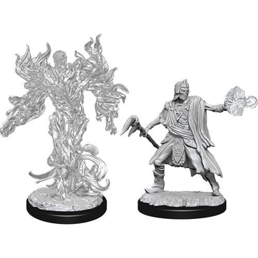 DND UNPAINTED MINIS WV15 ALLIP AND DEATHLOCK