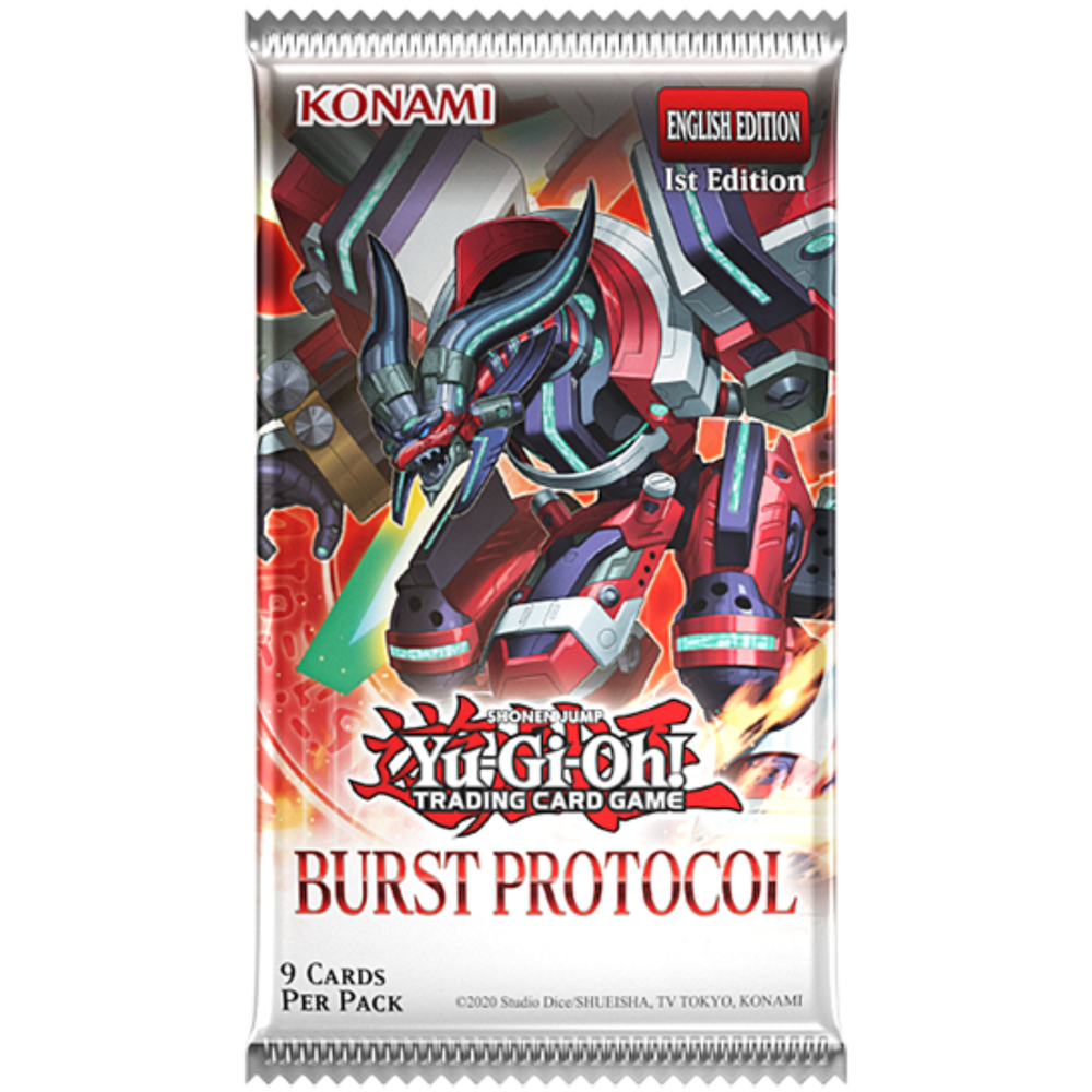 YGO BURST PROTOCOL BOOSTER PACK (1st Edition)