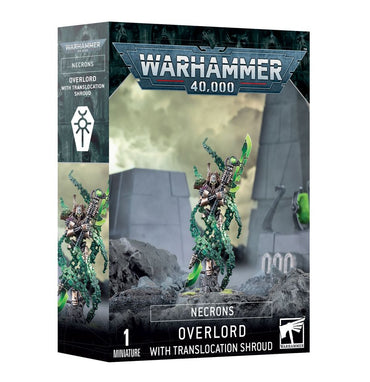 Necron: Overlord With Translocation Shroud
