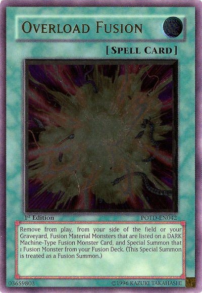 Overload Fusion (UTR) [POTD-EN042] Ultimate Rare