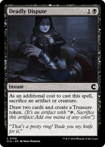 Deadly Dispute [Ravnica: Clue Edition]