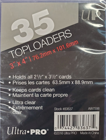 UP TOPLOADERS 35 CT