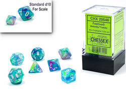 CHESSEX 7-DIE SET *Festive* MINI