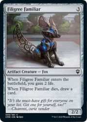 Filigree Familiar [Commander Legends]
