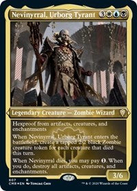 Nevinyrral, Urborg Tyrant (Foil Etched) [Commander Legends]