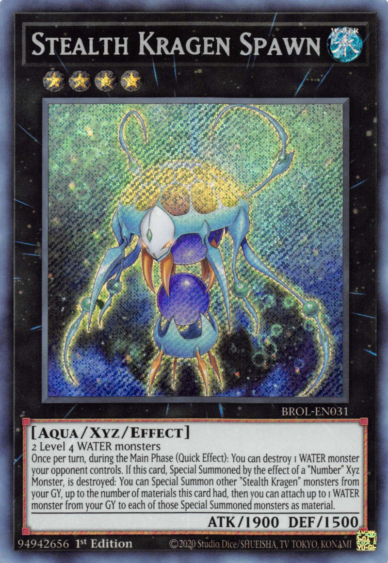 yugioh kragen control deck Stealth Kragen Spawn [BROL-EN031] Secret Rare