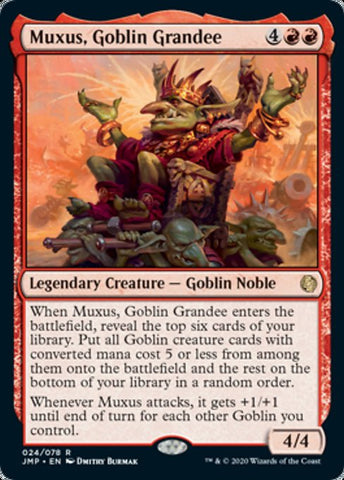 Muxus, Goblin Grandee [Jumpstart]
