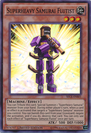 Superheavy Samurai Flutist (SE) [SECE-ENS01] Super Rare