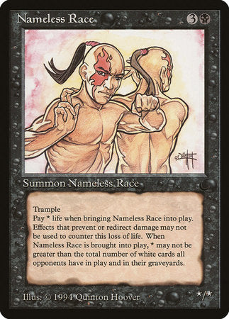 Nameless Race [The Dark]