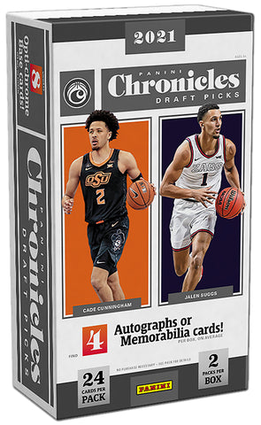 2021-22 Chronicles Draft Picks Basketball Hobby Box