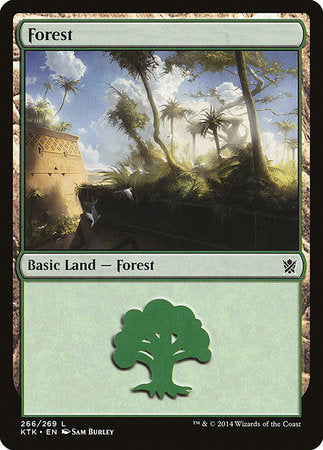 Forest (266) [Khans of Tarkir]