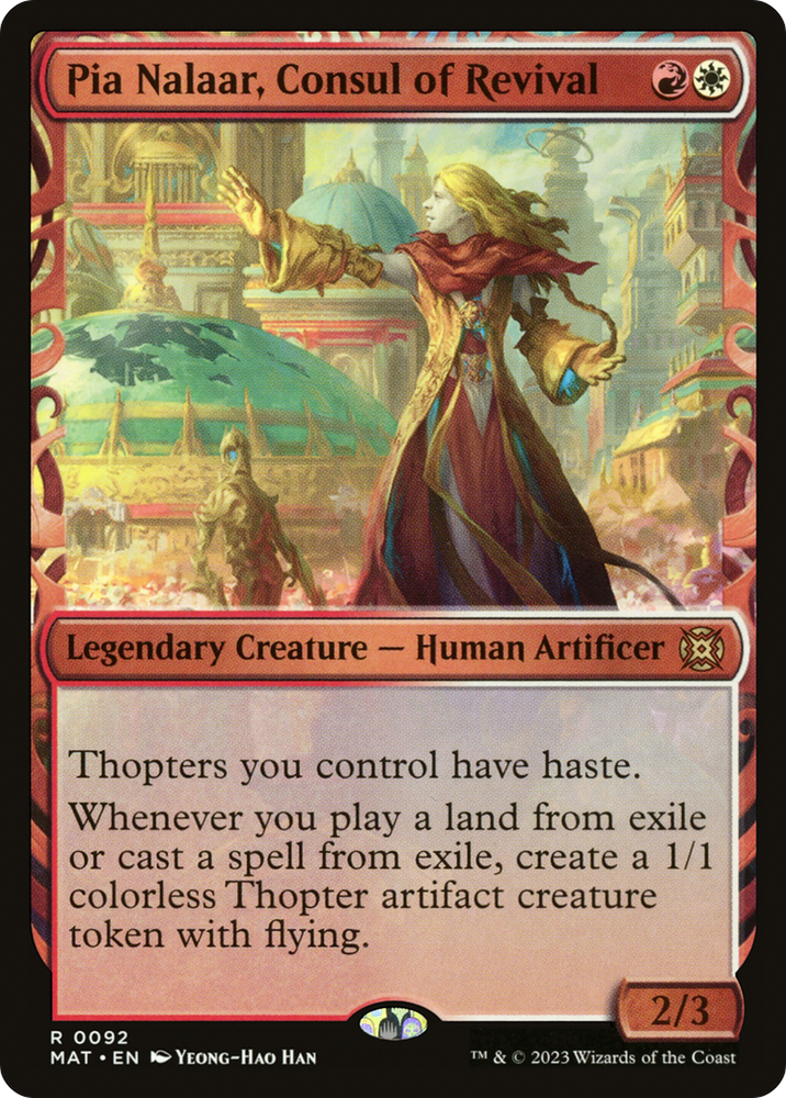 Pia Nalaar, Consul of Revival (Showcase) [March of the Machine: The Aftermath]