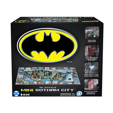 4D Puzzle: Mini Batman Gotham City (839 Pieces)