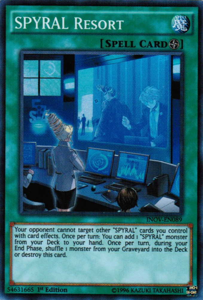 SPYRAL Resort [INOV-EN089] Super Rare