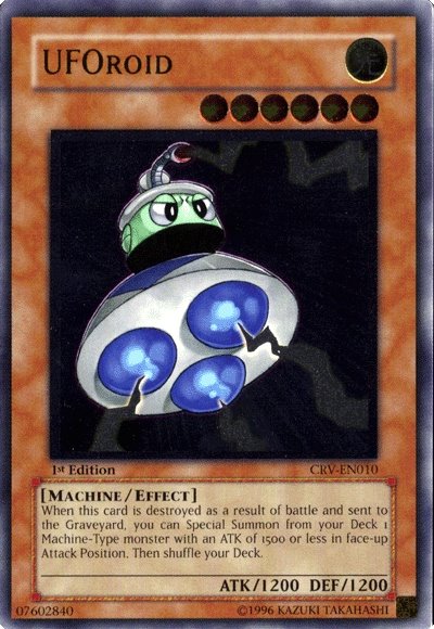 UFOroid (UTR) [CRV-EN010] Ultimate Rare