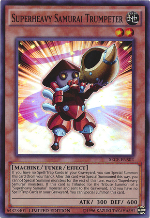 Superheavy Samurai Trumpeter (SE) [SECE-ENS02] Super Rare