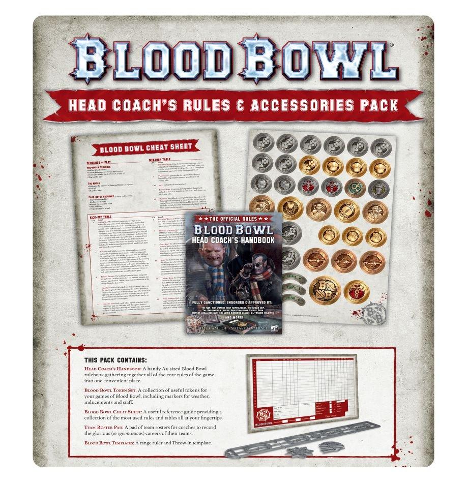 Blood Bowl: Head Coach's Rules & Accessories Pack (DISC.)