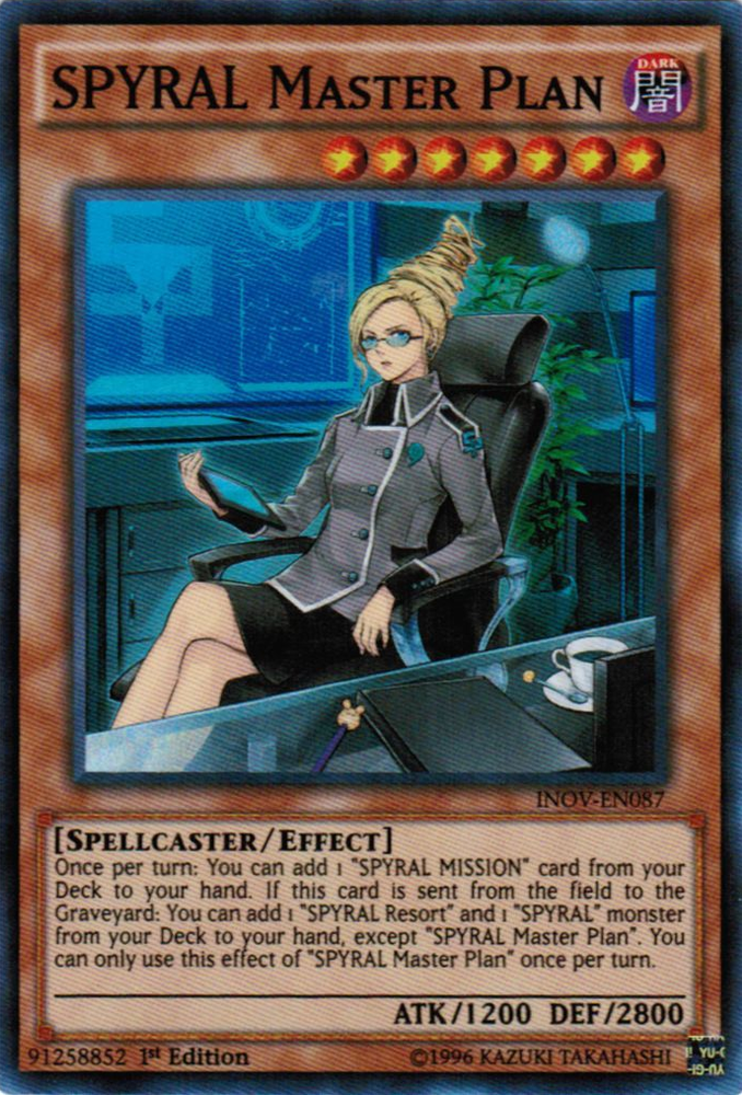 SPYRAL Master Plan [INOV-EN087] Super Rare