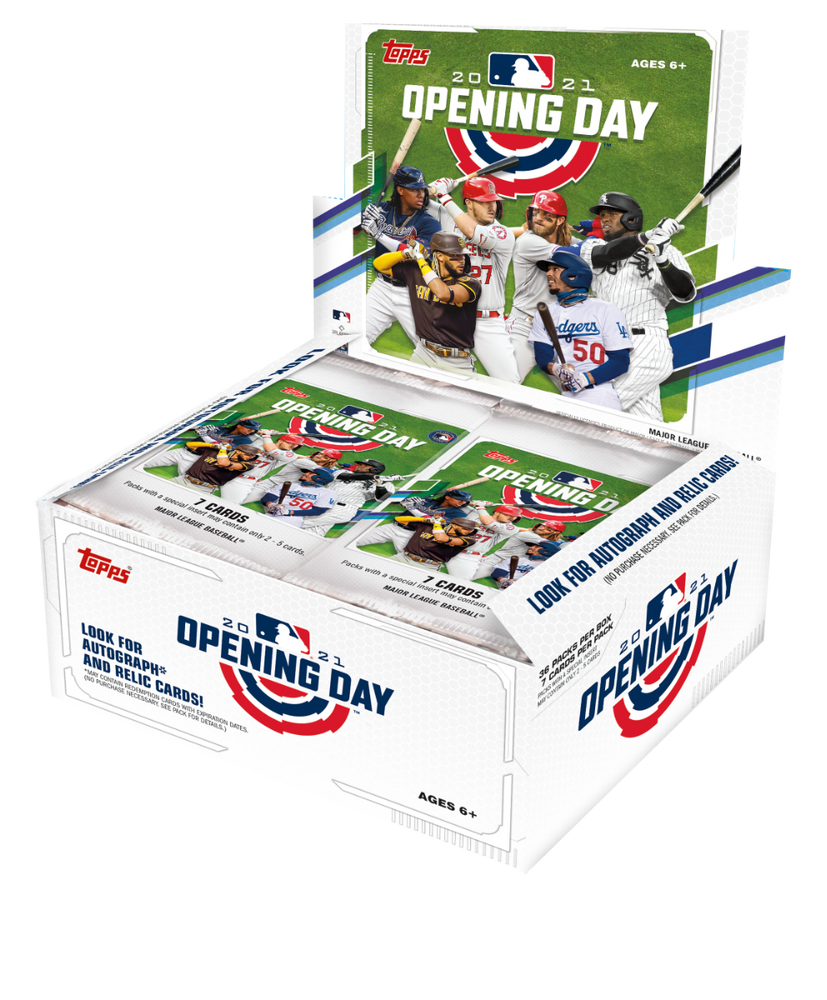 2021 Topps Opening Day Baseball Hobby Box