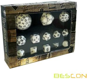 BESCON DICE COMPLETE SET OF D3-100