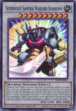 Superheavy Samurai Warlord Susanowo (SE) [SECE-ENS11] Super Rare